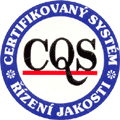 certifikovaný systém řízení jakosti - CQS